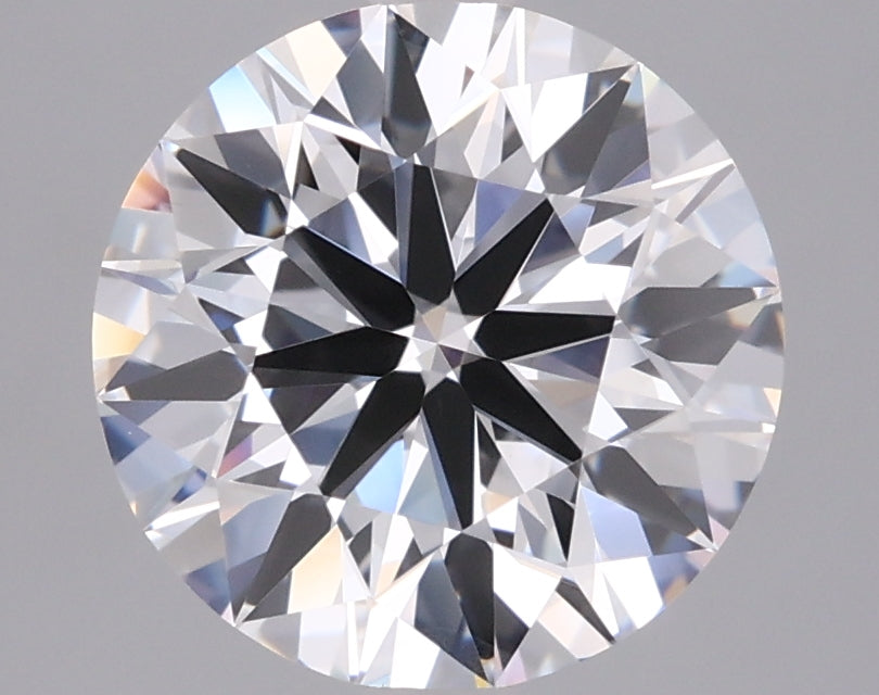 2.51 Carat Round Shaped, Ideal Cut, D Color, VVS2 Clarity, IGI Certified Lab Grown Diamond