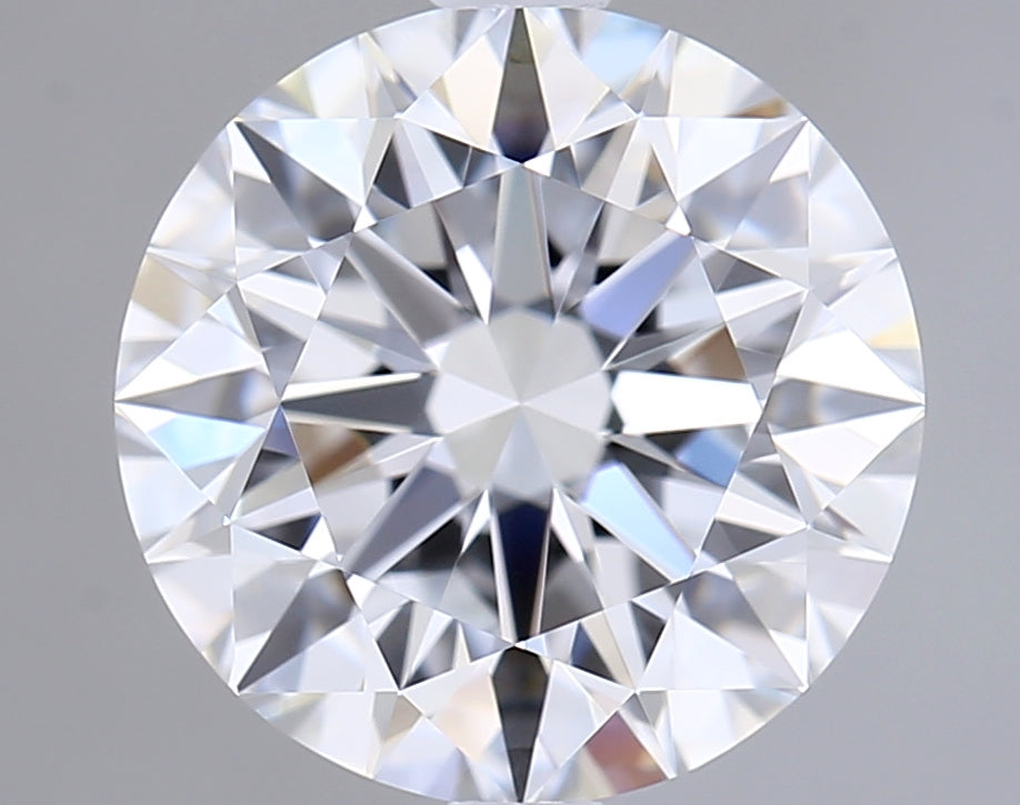 2.73 Carat Round Shaped, Ideal Cut, D Color, VVS2 Clarity, IGI Certified Lab Grown Diamond