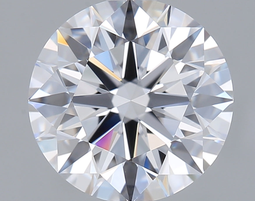 1.54 Carat Round Shaped, Excellent Cut, D Color, VVS1 Clarity, IGI Certified Lab Grown Diamond
