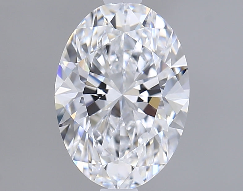 1.54 Carat Oval Shaped, Ideal Cut, D Color, VVS1 Clarity, IGI Certified Lab Grown Diamond
