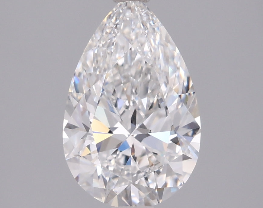 1.52 Carat Pear Shaped, Ideal Cut, D Color, VVS2 Clarity, IGI Certified Lab Grown Diamond