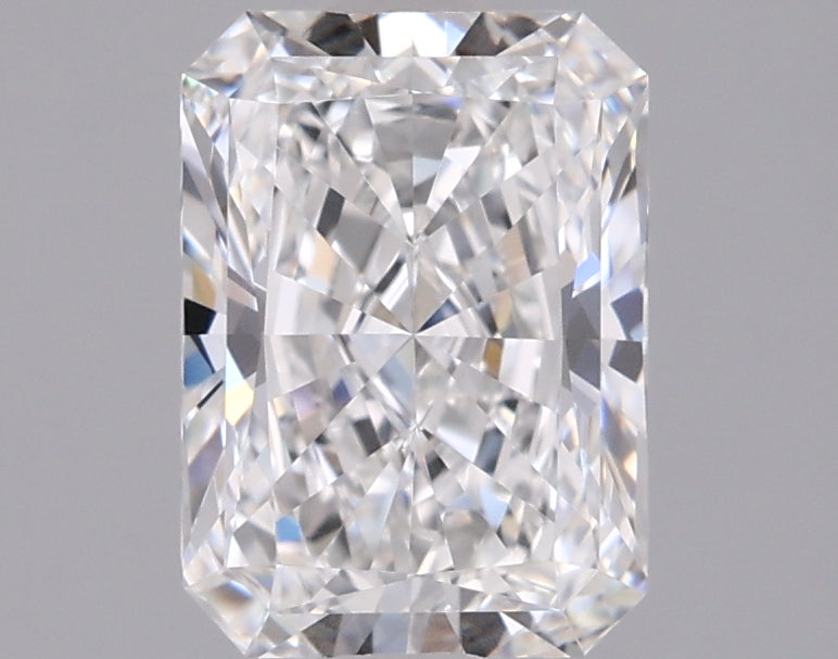 1.42 Carat Radiant Shaped, Ideal Cut, D Color, VS1 Clarity, IGI Certified Lab Grown Diamond