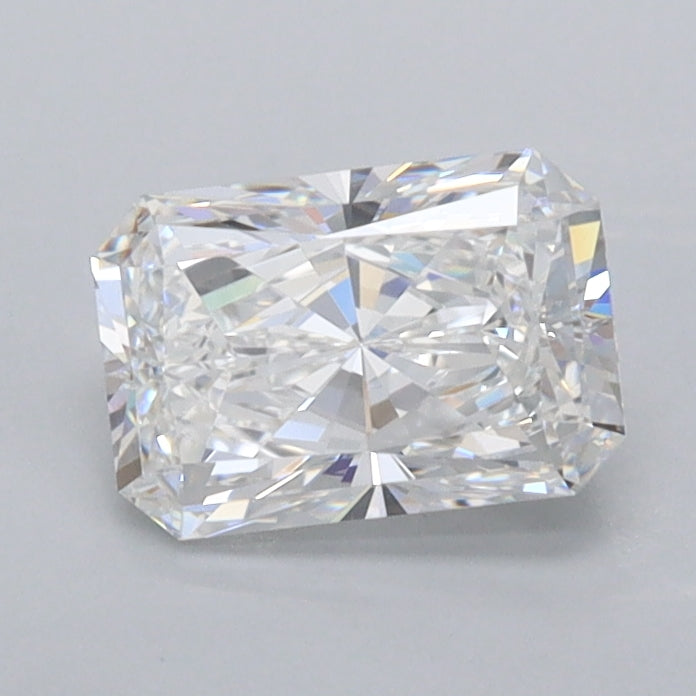 1.00 Carat Radiant Shaped, Excellent Cut, E Color, VVS1 Clarity, IGI Certified Lab Grown Diamond