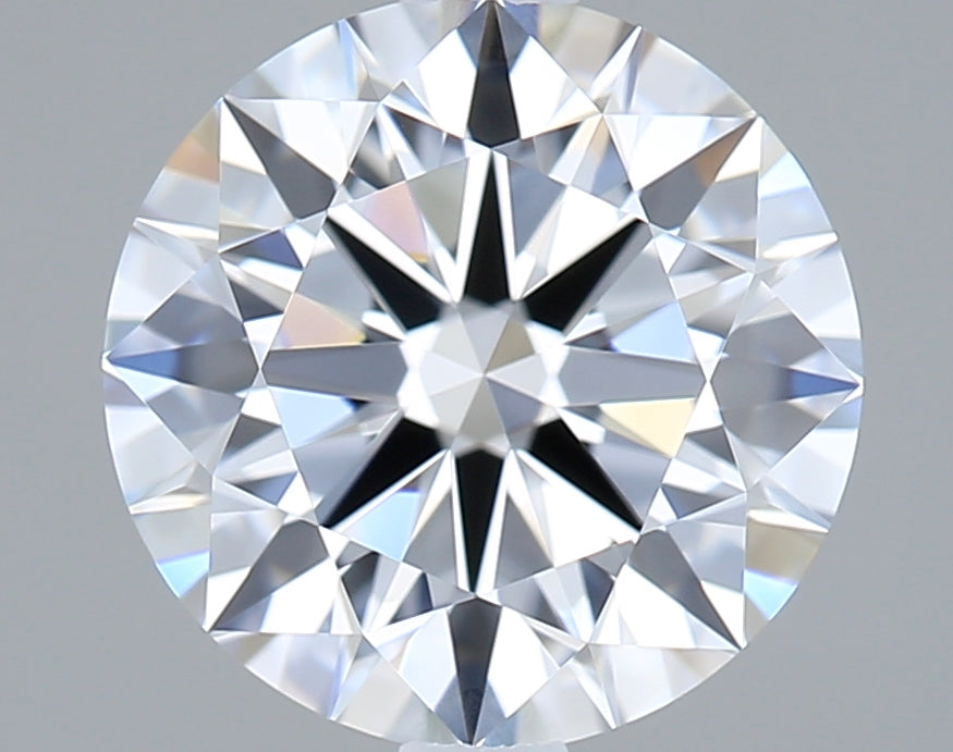 1.55 Carat Round Shaped, Ideal Cut, D Color, VVS1 Clarity, IGI Certified Lab Grown Diamond