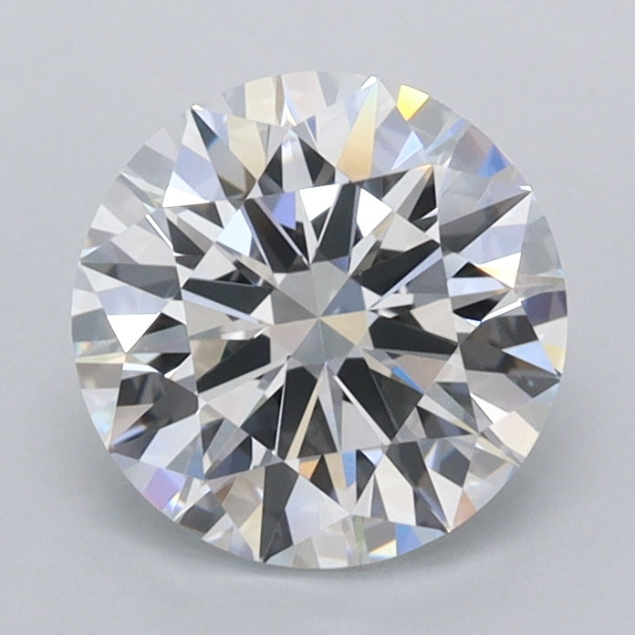 1.50 Carat Round Shaped, Excellent Cut, D Color, VVS2 Clarity, IGI Certified Lab Grown Diamond