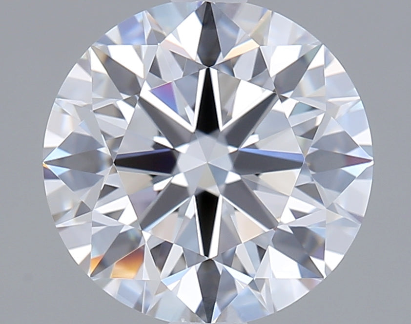 1.80 Carat Round Shaped, Ideal Cut, D Color, VVS1 Clarity, IGI Certified Lab Grown Diamond