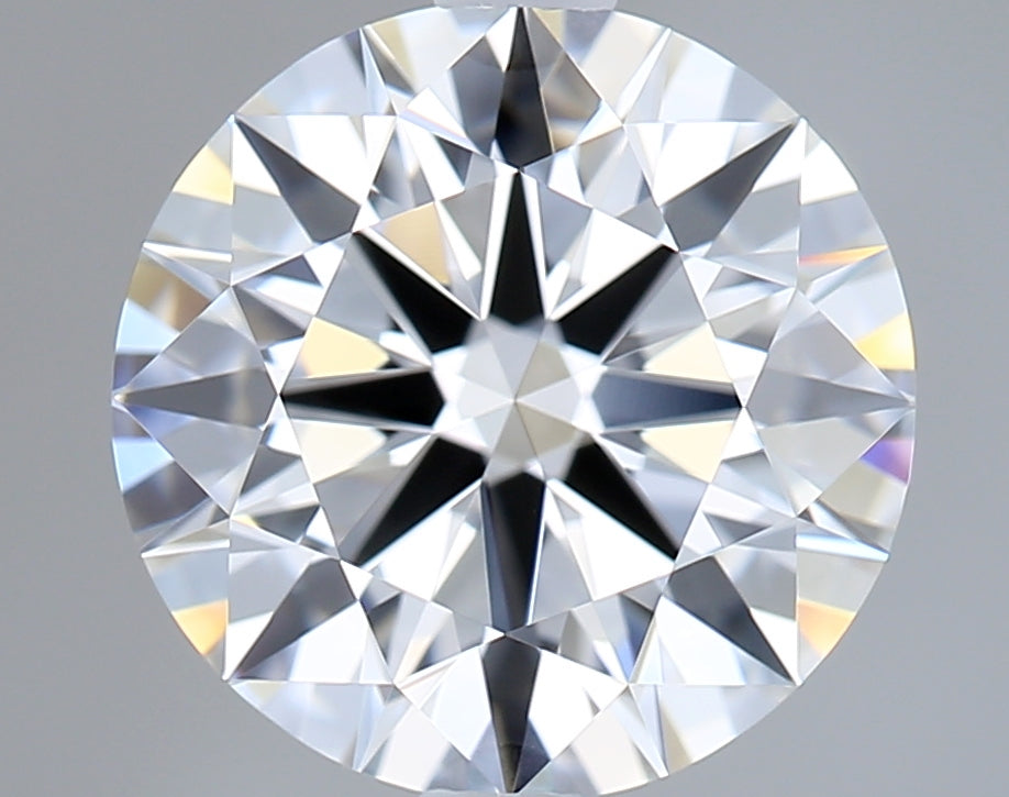 1.76 Carat Round Shaped, Ideal Cut, D Color, VVS1 Clarity, IGI Certified Lab Grown Diamond