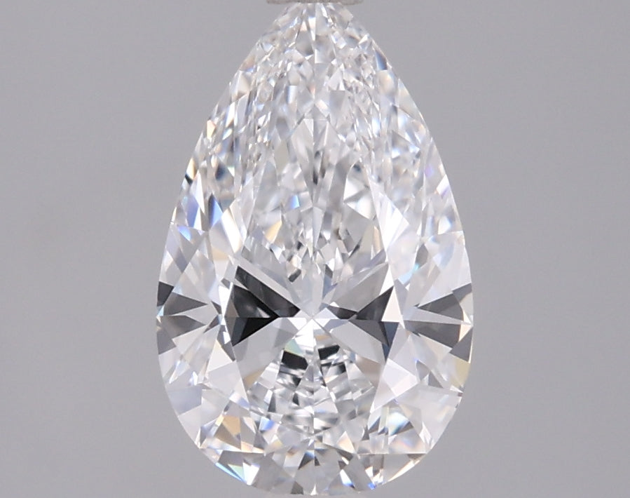 1.44 Carat Pear Shaped, Excellent Cut, D Color, VVS2 Clarity, IGI Certified Lab Grown Diamond
