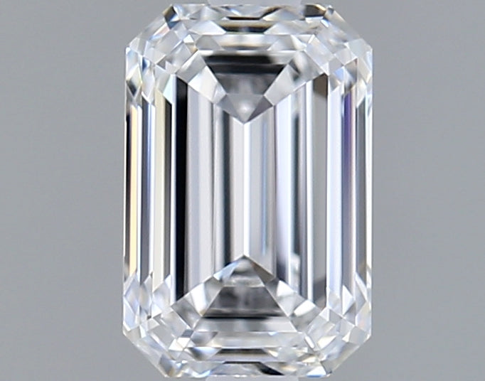 1.51 Carat Emerald Shaped, Ideal Cut, D Color, VVS1 Clarity, IGI Certified Lab Grown Diamond