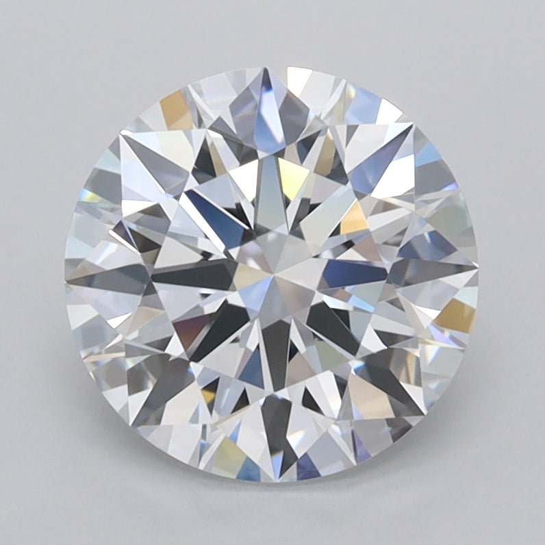 2.00 Carat Round Shaped, Ideal Cut, D Color, VVS1 Clarity, IGI Certified Lab Grown Diamond
