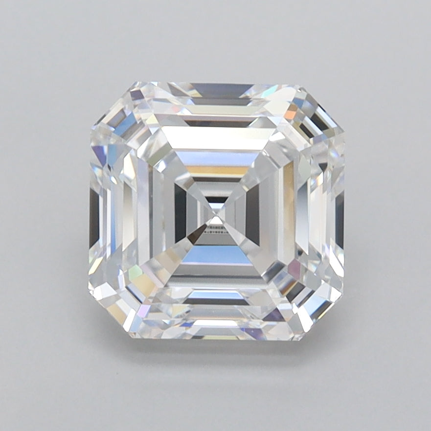2.01 Carat Asscher Shaped, Ideal Cut, D Color, VVS1 Clarity, IGI Certified Lab Grown Diamond