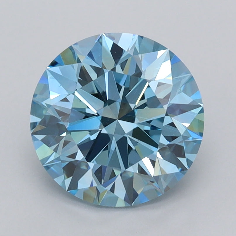 2.00 Carat Round Shaped, Ideal Cut, VS1 Clarity, IGI Certified Lab Grown Diamond