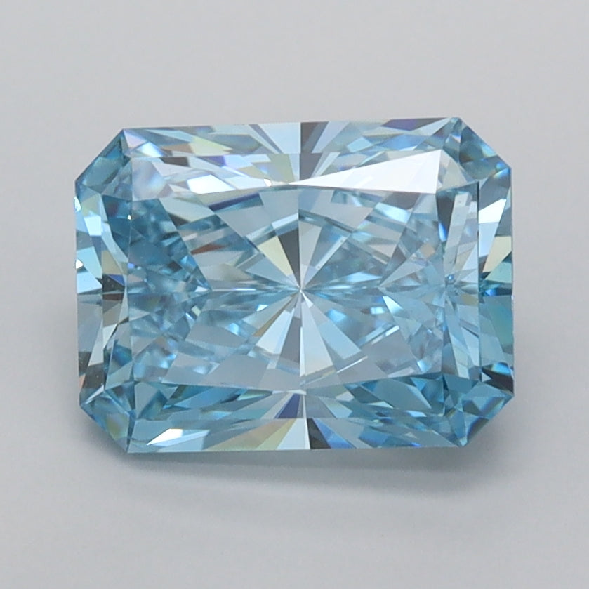 2.02 Carat Radiant Shaped, Ideal Cut, VVS1 Clarity, IGI Certified Lab Grown Diamond