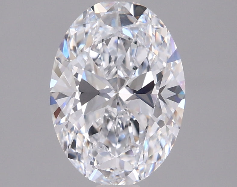 1.45 Carat Oval Shaped, Ideal Cut, D Color, VVS1 Clarity, IGI Certified Lab Grown Diamond