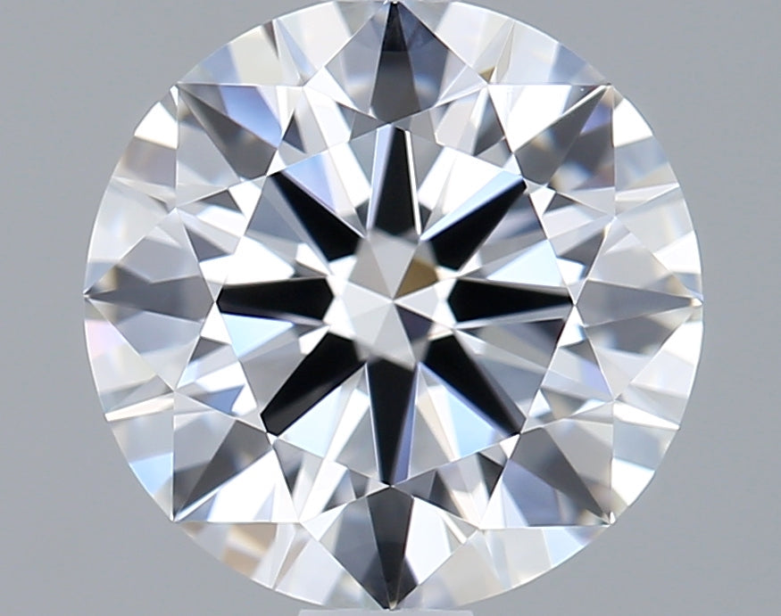 1.76 Carat Round Shaped, Ideal Cut, D Color, VVS1 Clarity, IGI Certified Lab Grown Diamond