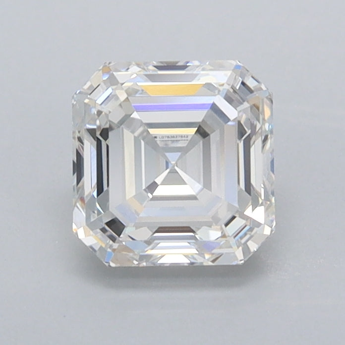 1.02 Carat Asscher Shaped, Ideal Cut, D Color, VVS1 Clarity, IGI Certified Lab Grown Diamond