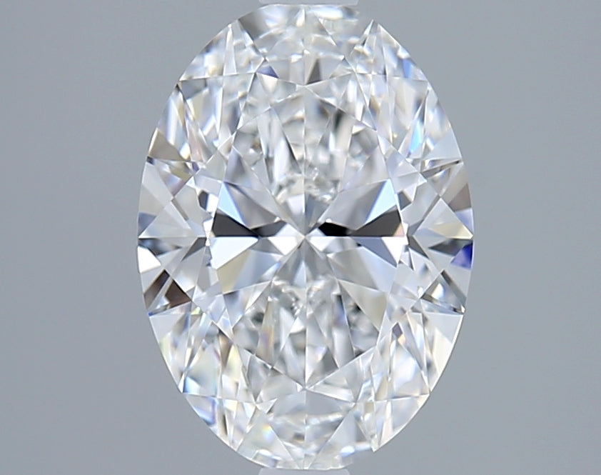 1.56 Carat Oval Shaped, Ideal Cut, D Color, VVS1 Clarity, IGI Certified Lab Grown Diamond