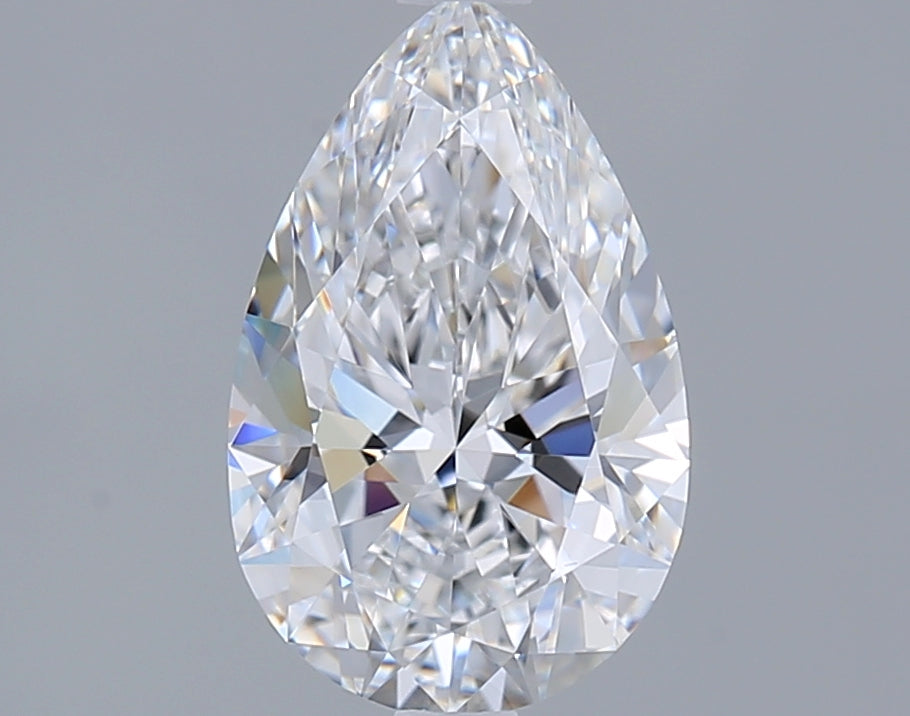 1.51 Carat Pear Shaped, Ideal Cut, D Color, VS1 Clarity, IGI Certified Lab Grown Diamond