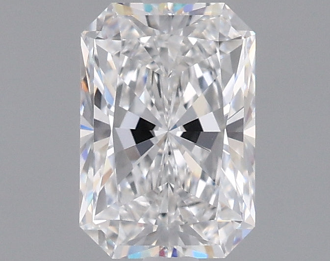 1.06 Carat Radiant Shaped, Excellent Cut, E Color, VVS1 Clarity, IGI Certified Lab Grown Diamond