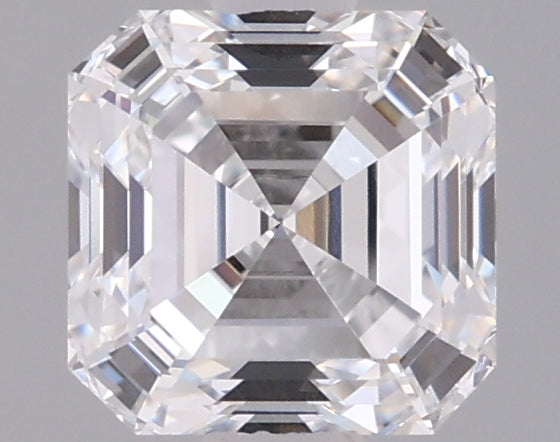 1.11 Carat Asscher Shaped, Ideal Cut, D Color, VVS2 Clarity, IGI Certified Lab Grown Diamond