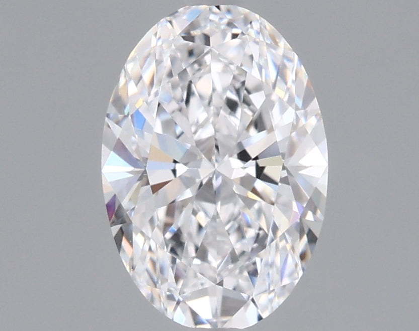 1.05 Carat Oval Shaped, Ideal Cut, D Color, VVS2 Clarity, IGI Certified Lab Grown Diamond