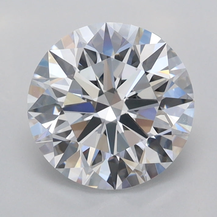 1.54 Carat Round Shaped, Ideal Cut, E Color, VVS2 Clarity, IGI Certified Lab Grown Diamond