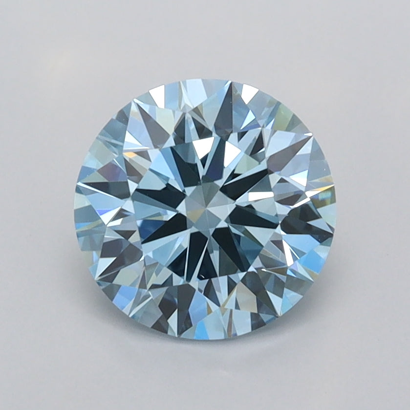 1.41 Carat Round Shaped, Ideal Cut, VS1 Clarity, IGI Certified Lab Grown Diamond