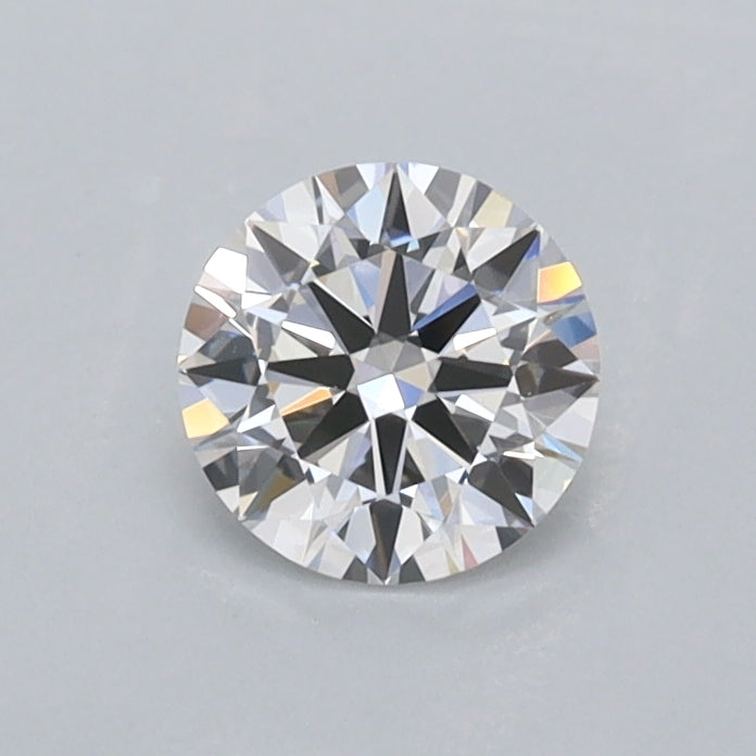 0.56 Carat Round Shaped, Ideal Cut, D Color, VVS2 Clarity, IGI Certified Lab Grown Diamond