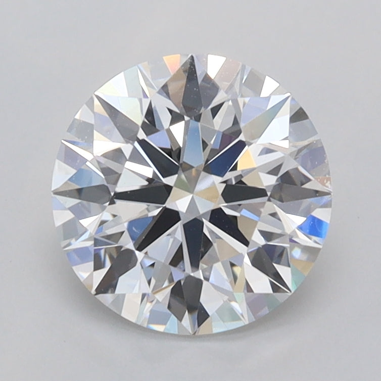 1.57 Carat Round Shaped, Ideal Cut, D Color, VVS1 Clarity, IGI Certified Lab Grown Diamond