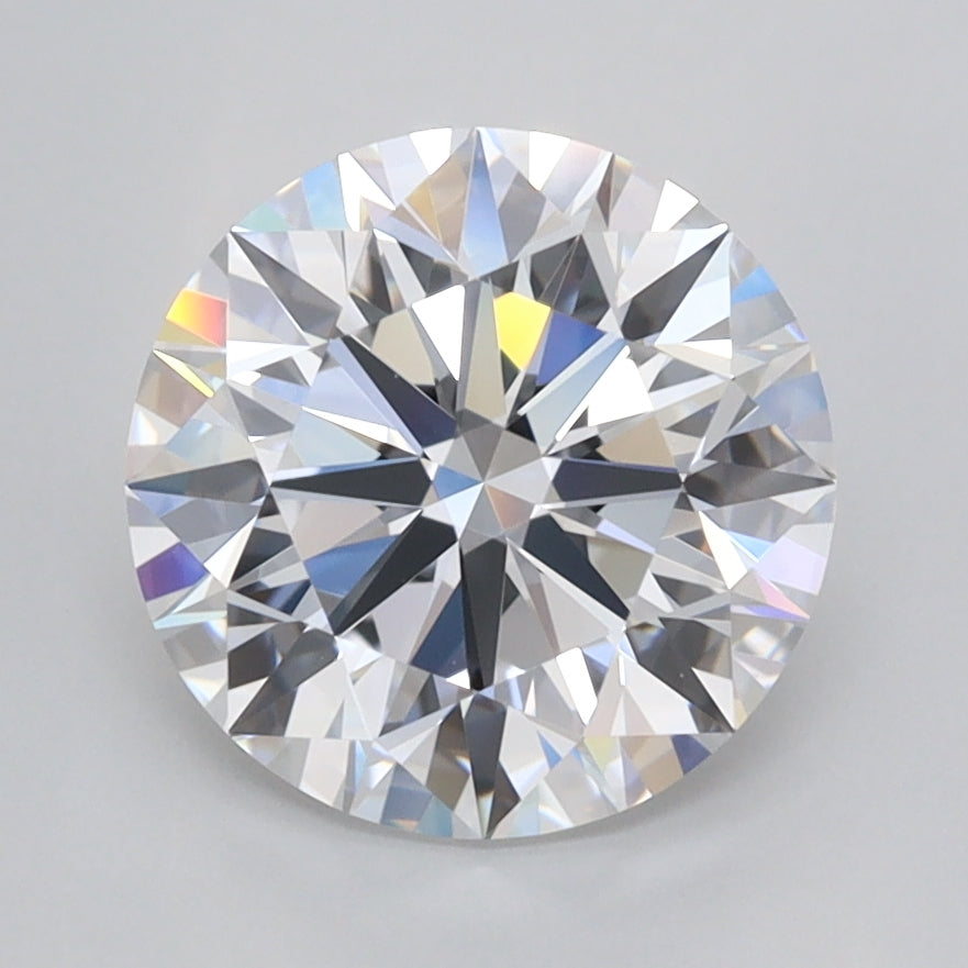 2.53 Carat Round Shaped, Excellent Cut, D Color, VVS1 Clarity, IGI Certified Lab Grown Diamond