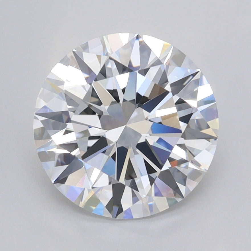 2.50 Carat Round Shaped, Excellent Cut, D Color, VVS1 Clarity, IGI Certified Lab Grown Diamond