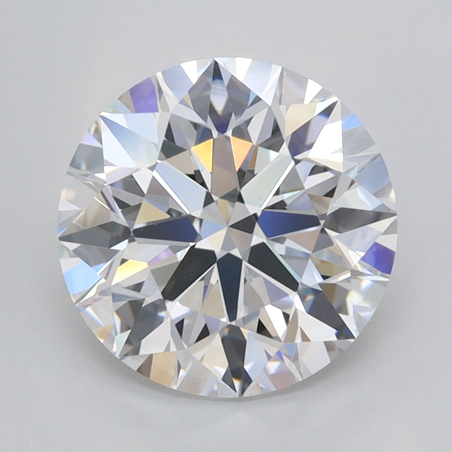 2.73 Carat Round Shaped, Excellent Cut, D Color, VVS1 Clarity, IGI Certified Lab Grown Diamond