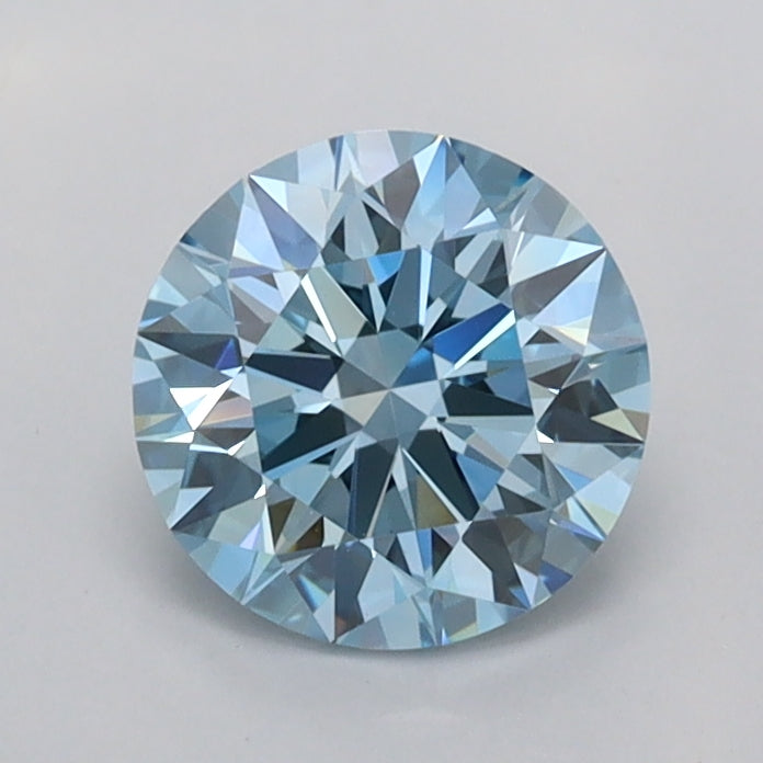 0.98 Carat Round Shaped, Ideal Cut, VVS2 Clarity, IGI Certified Lab Grown Diamond