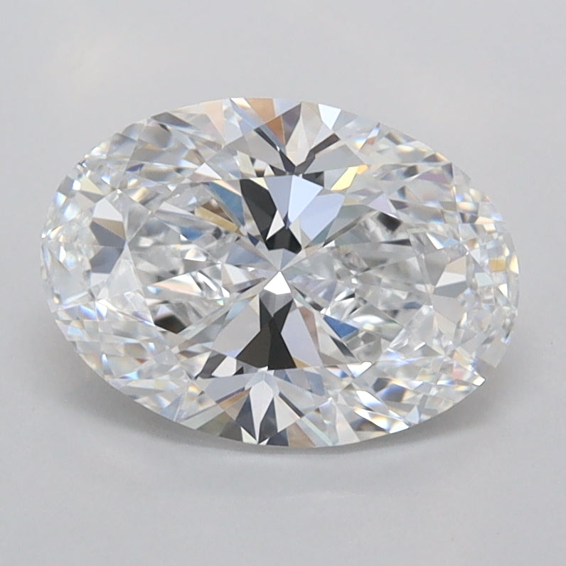 1.54 Carat Oval Shaped, Ideal Cut, D Color, VVS1 Clarity, IGI Certified Lab Grown Diamond