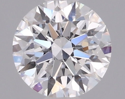 0.53 Carat Round Shaped, Ideal Cut, D Color, VVS2 Clarity, IGI Certified Lab Grown Diamond