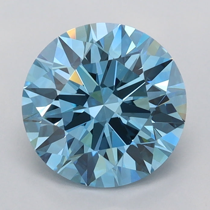 1.51 Carat Round Shaped, Ideal Cut, VVS2 Clarity, IGI Certified Lab Grown Diamond