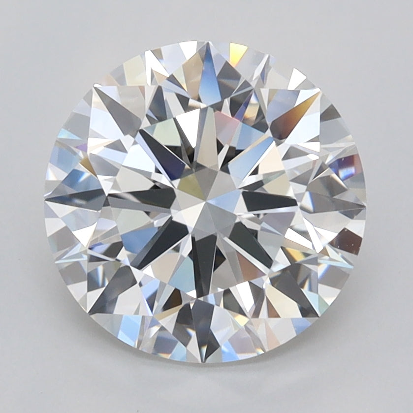 2.56 Carat Round Shaped, Ideal Cut, E Color, VVS1 Clarity, IGI Certified Lab Grown Diamond