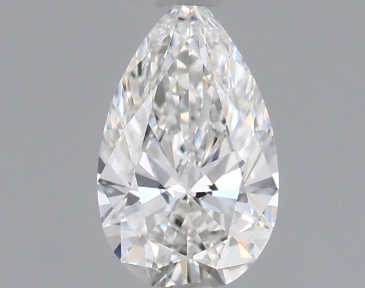0.65 Carat Pear Shaped, Ideal Cut, F Color, VVS1 Clarity, IGI Certified Lab Grown Diamond