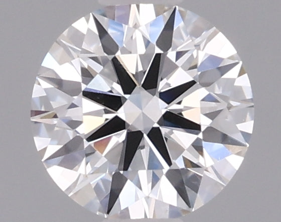 0.54 Carat Round Shaped, Ideal Cut, D Color, VVS2 Clarity, IGI Certified Lab Grown Diamond