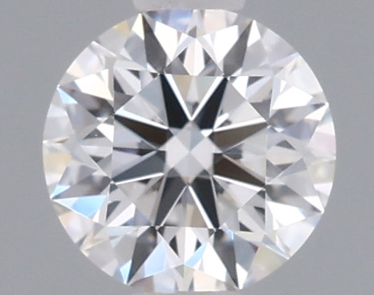 0.54 Carat Round Shaped, Ideal Cut, D Color, VVS2 Clarity, IGI Certified Lab Grown Diamond
