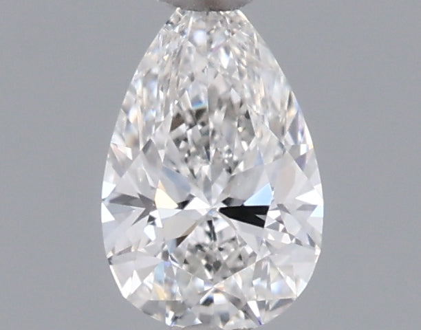 0.45 Carat Pear Shaped, Excellent Cut, E Color, VVS1 Clarity, IGI Certified Lab Grown Diamond