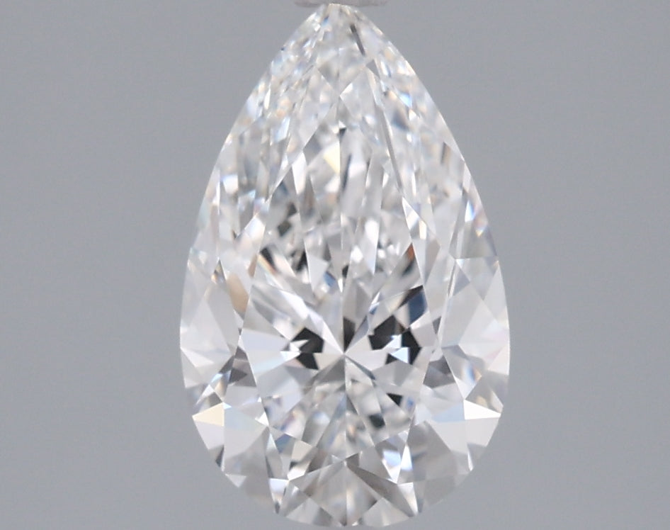 1.52 Carat Pear Shaped, Excellent Cut, E Color, VVS2 Clarity, IGI Certified Lab Grown Diamond
