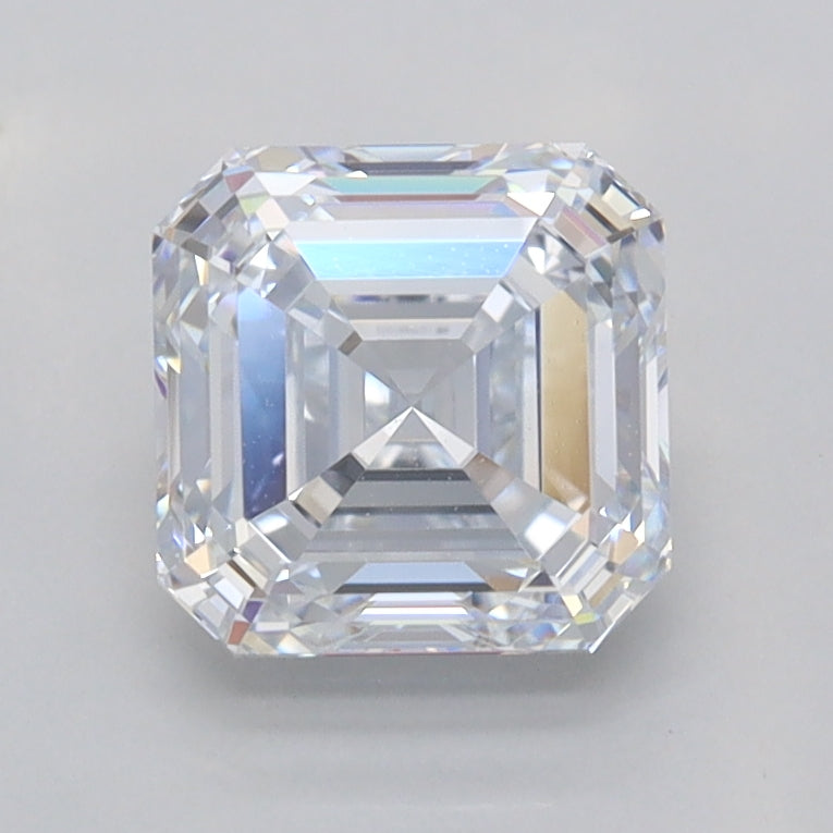 1.57 Carat Asscher Shaped, Ideal Cut, F Color, VVS1 Clarity, IGI Certified Lab Grown Diamond