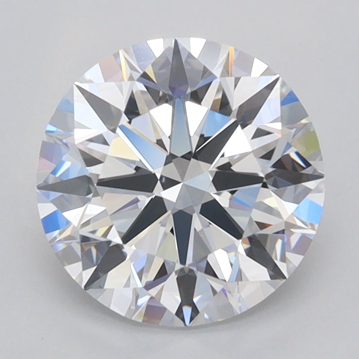 1.94 Carat Round Shaped, Ideal Cut, D Color, VVS1 Clarity, IGI Certified Lab Grown Diamond