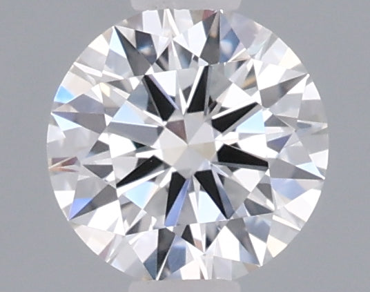 0.47 Carat Round Shaped, Ideal Cut, D Color, VVS2 Clarity, IGI Certified Lab Grown Diamond