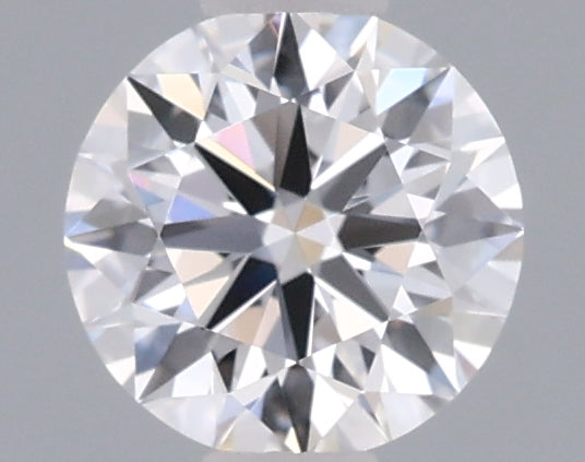 0.53 Carat Round Shaped, Ideal Cut, D Color, VVS2 Clarity, IGI Certified Lab Grown Diamond