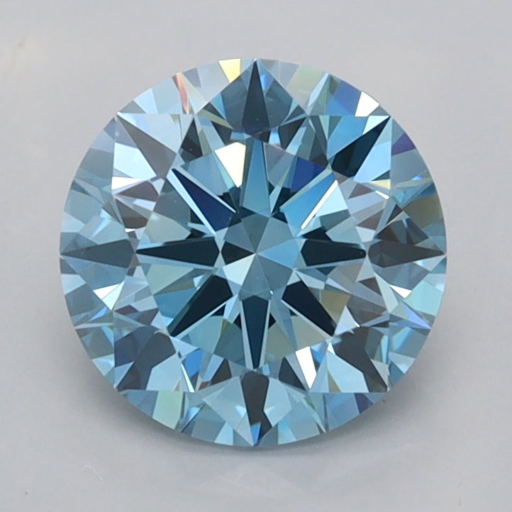 1.50 Carat Round Shaped, Ideal Cut, VS1 Clarity, IGI Certified Lab Grown Diamond