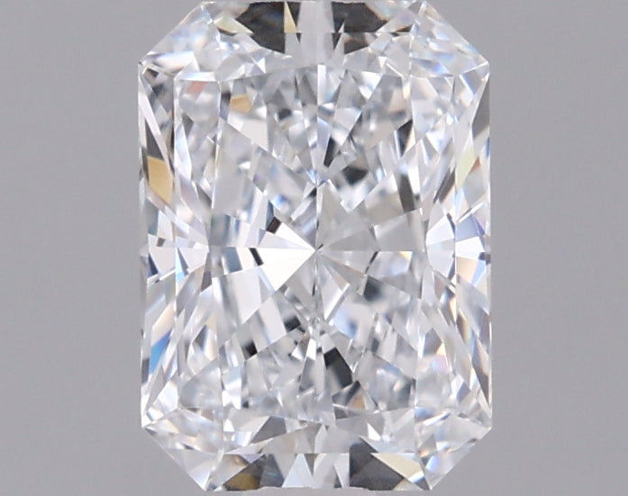 1.03 Carat Radiant Shaped, Ideal Cut, D Color, VVS2 Clarity, IGI Certified Lab Grown Diamond