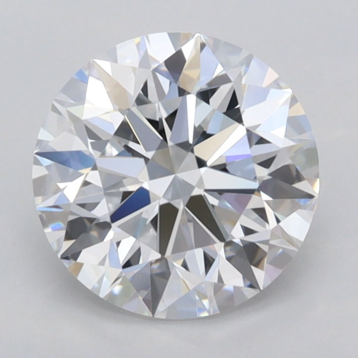 1.96 Carat Round Shaped, Ideal Cut, F Color, VVS2 Clarity, IGI Certified Lab Grown Diamond