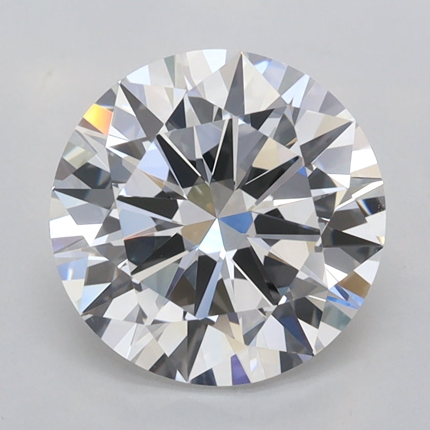 2.50 Carat Round Shaped, Excellent Cut, E Color, VVS2 Clarity, IGI Certified Lab Grown Diamond